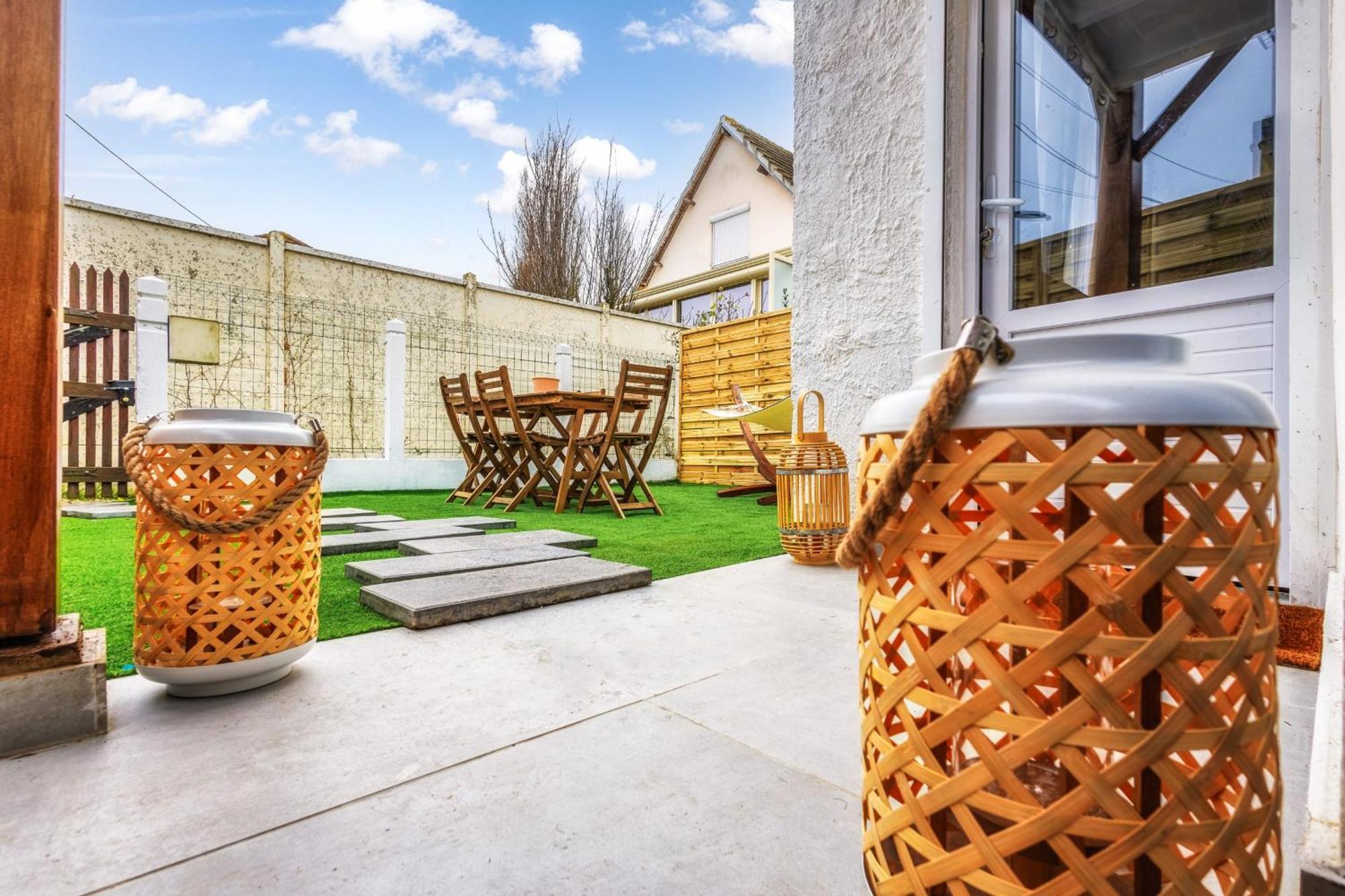 Joyful Tiny House Seaside Villa Cabourg Dış mekan fotoğraf